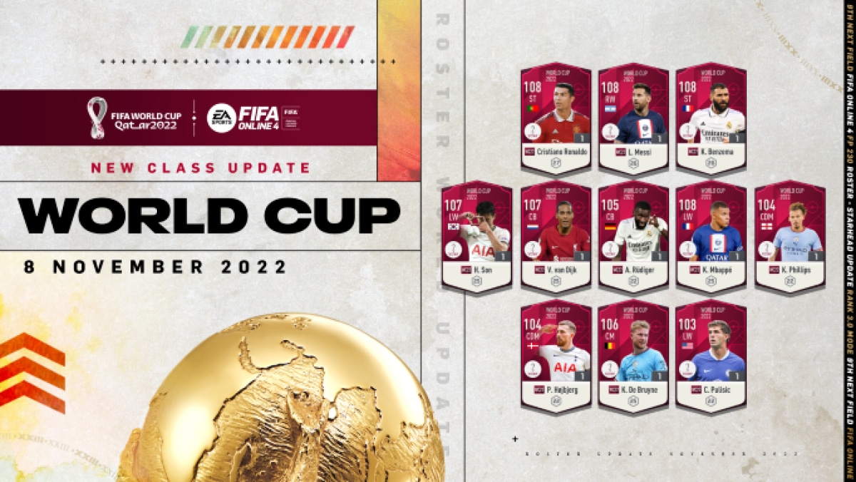 FIFA-Online-4-อัปเดต-รับ-ฟุตบอลโลก-2022