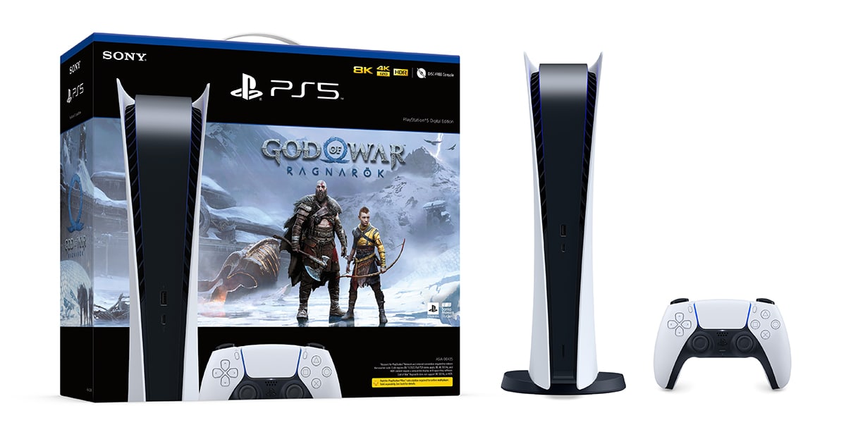  PlayStation 5 Console God of War Ragnarök Bundle