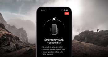 Apple Emergency SOS via satellite