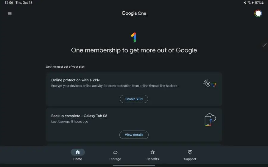 Google One for Android