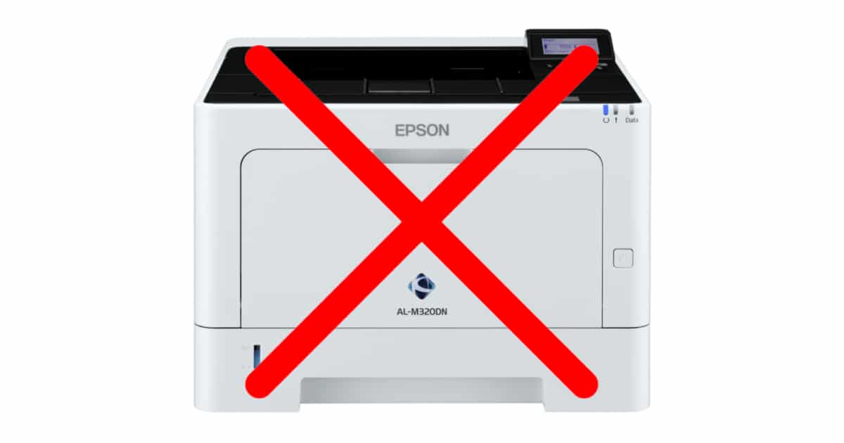 Epson to stop sale Laser Printer