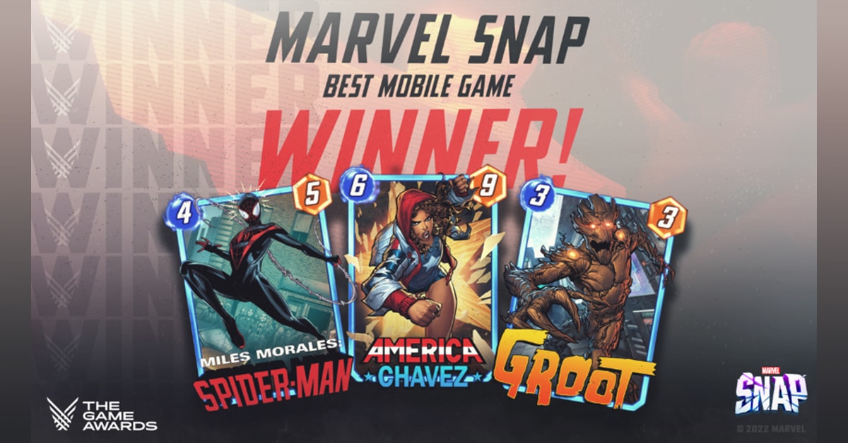 MARVEL SNAP THE GAME AWARDS