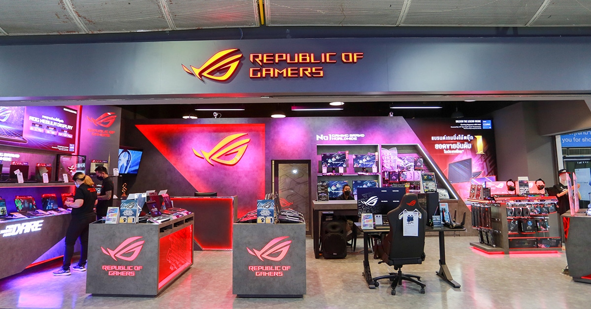 The first ROG Store in Thailand is now open at Fortune Town IT Mall ...