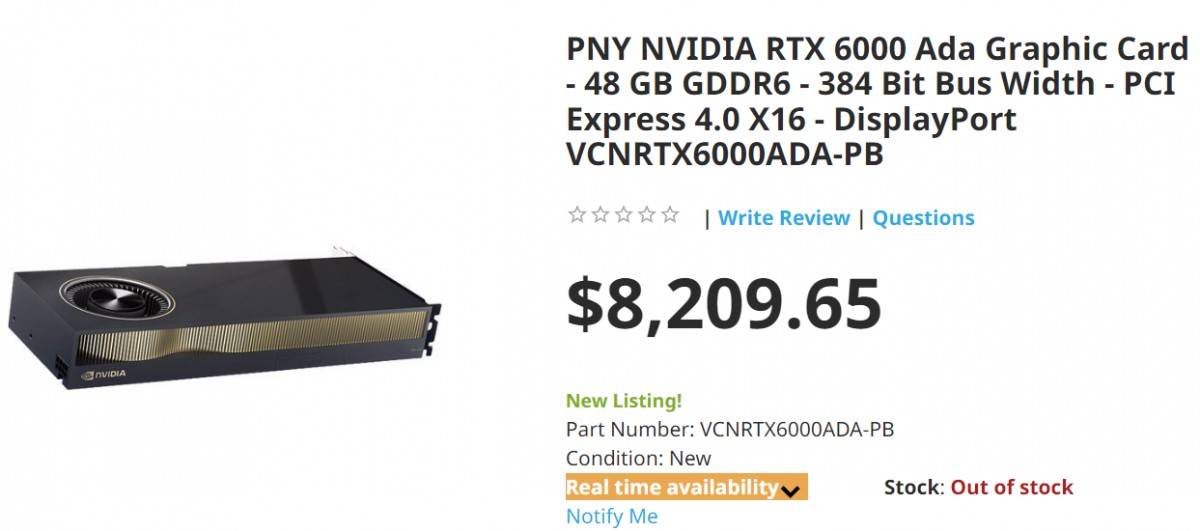 Nvidia RTX 6000