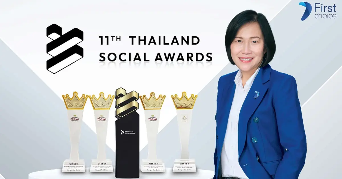 Krungsri First Choice winner Thailand Social Awards 2023