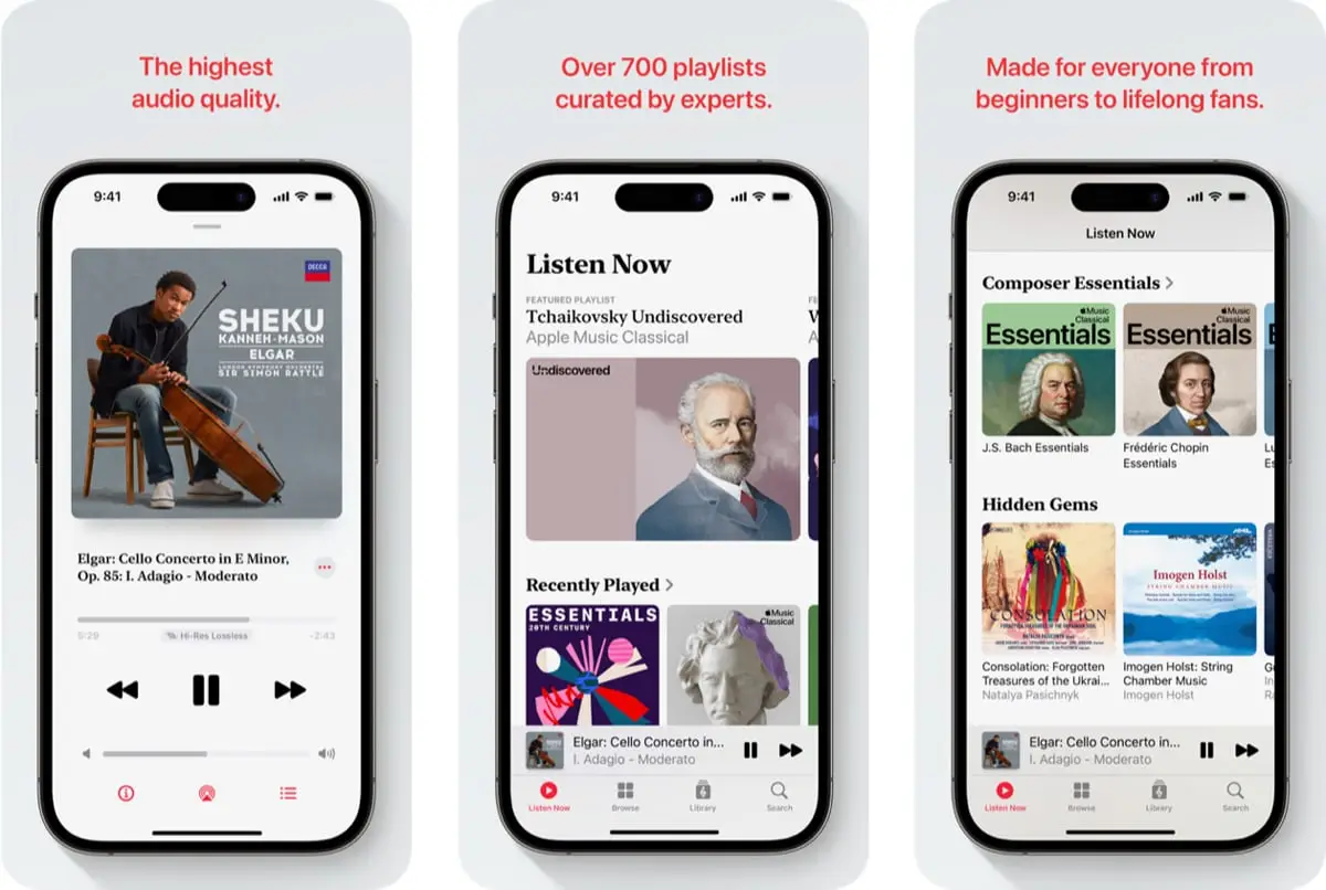 Apple Music Classical Lossless