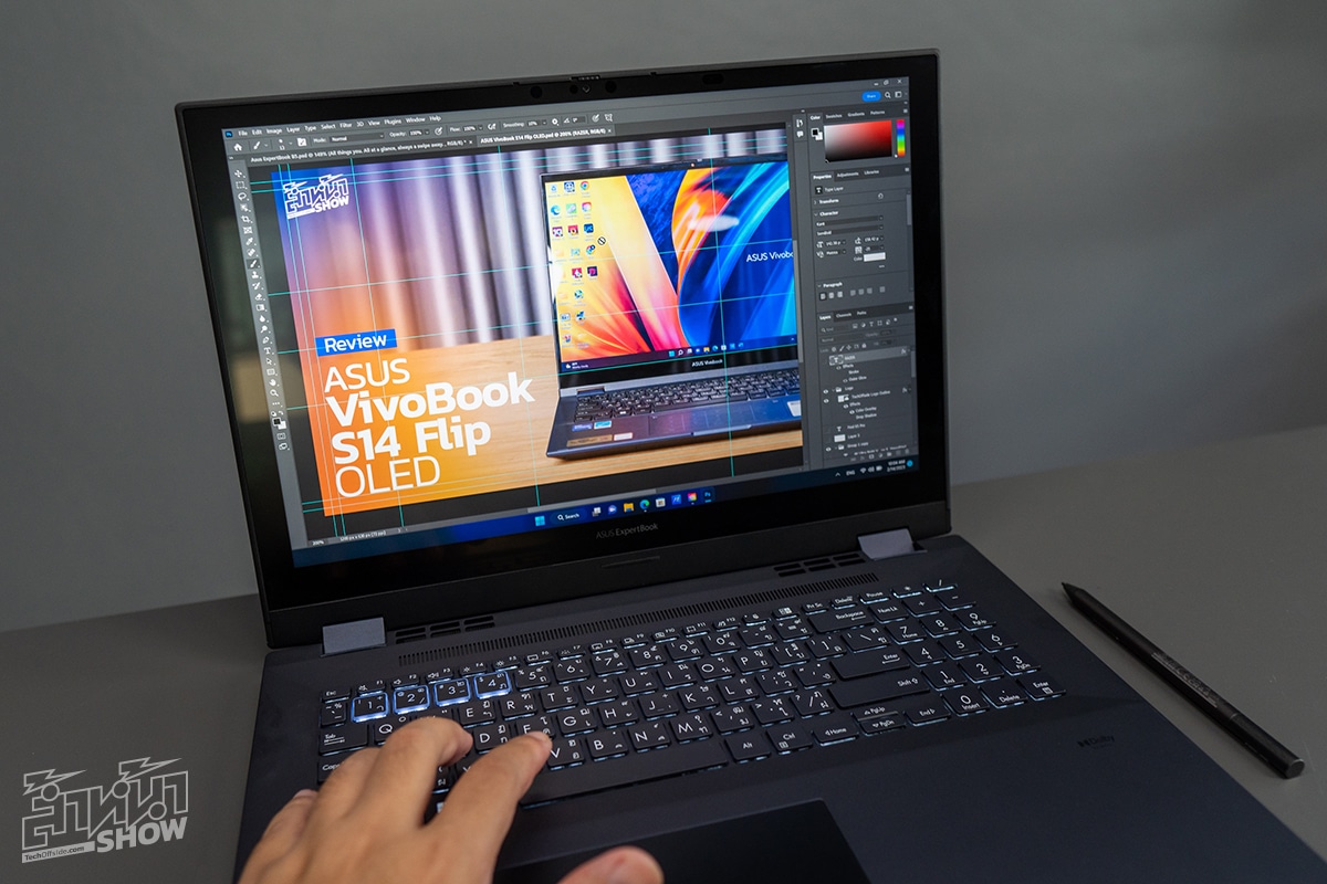 รีวิว ExpertBook B6 Flip