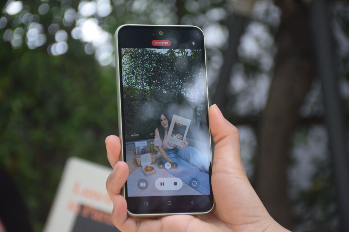 Samsung Galaxy A54 5G กล้องชัด โฟกัส เก่ง