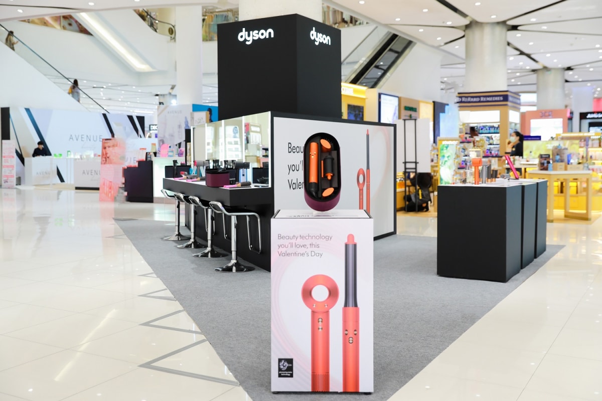 Dyson Pop-up Styling Station at Siam Paragon
