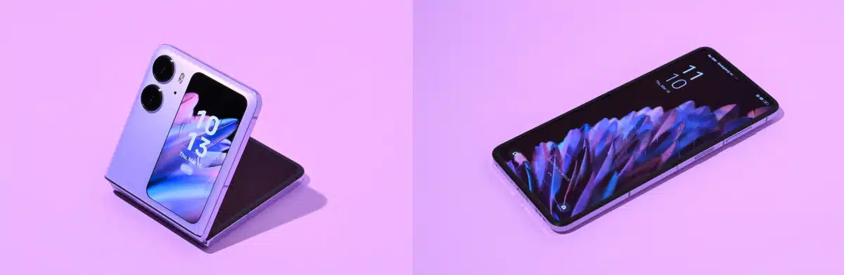 Find N2 Flip สมาร์ตโฟนจอพับ Moonlit Purple