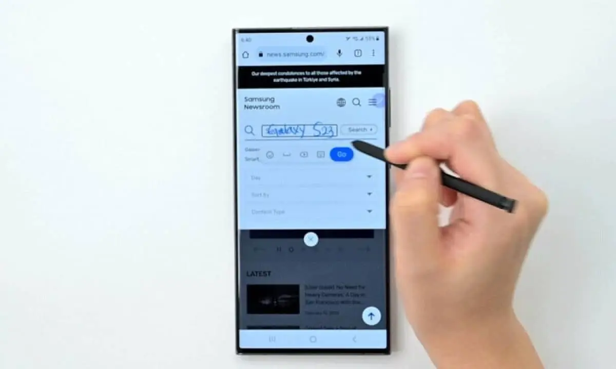 Samsung Galaxy S23 สมาร์ทโฟน S Pen