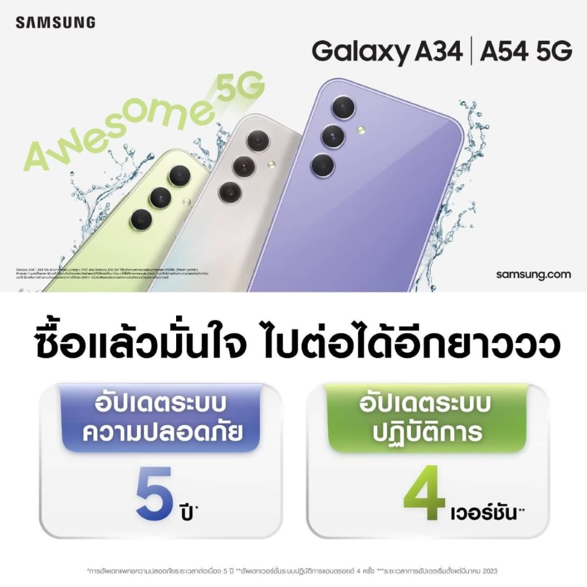 Galaxy A54 ครีเอเตอร์ คอนเทนต์