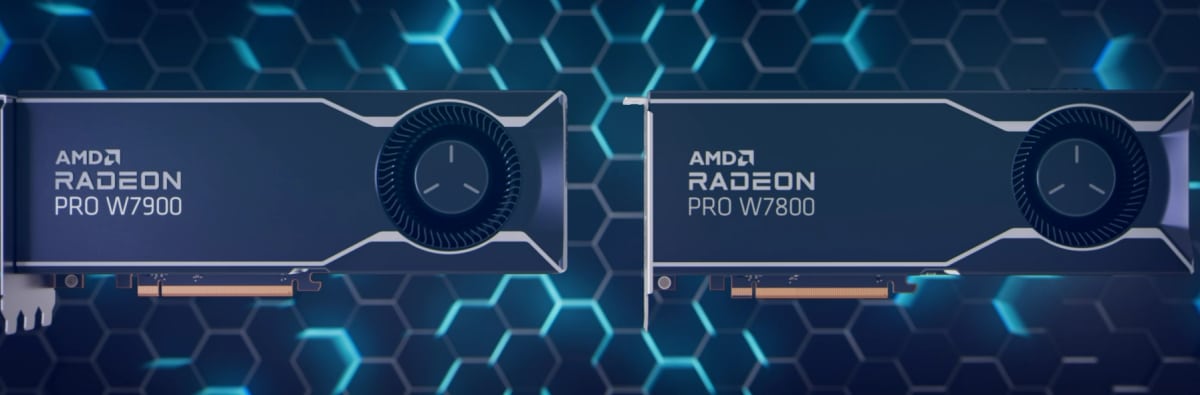 Radeon PRO W7000 กราฟิกการ์ด