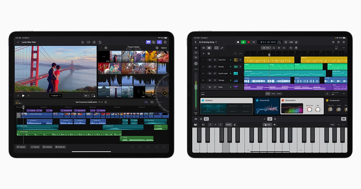 Apple เปิดตัว Final Cut Pro และ Logic Pro สำหรับ iPad ราคา 199 บาท/เดือน