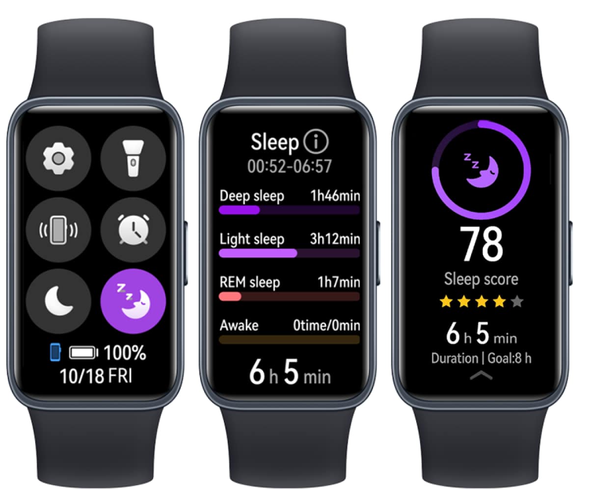HUAWEI Band 8 การนอน