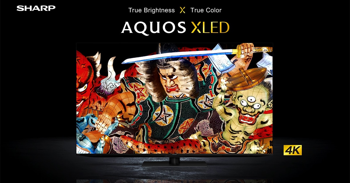 เปิดตัว Sharp AQUOS XLED 4K TV ปี 2023 ราคา เริ่มต้น 79,999 บาท