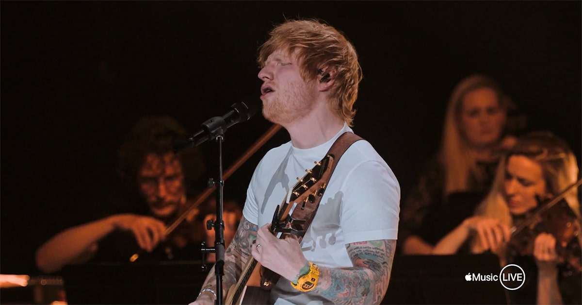 Apple Music Live ซีซั่นใหม่ มาพร้อมด้วยการแสดงพิเศษจาก Ed Sheeran บน Apple  Music และ Apple TV+
