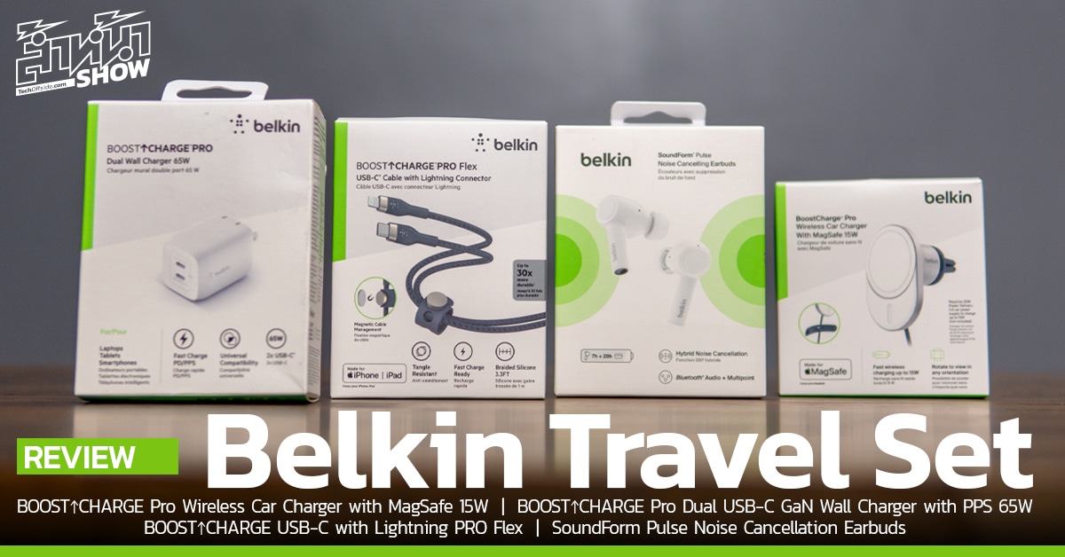 Chargeur mural double USB-C 65 W BOOST↑Charge Pro Dual de Belkin