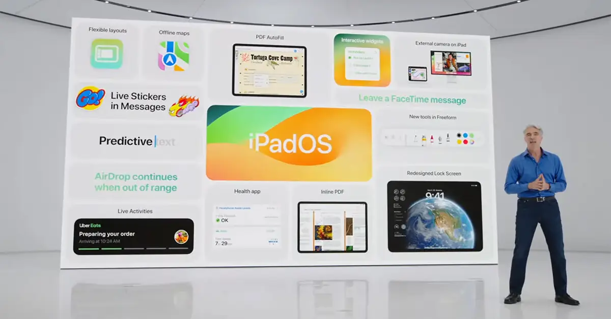 ฟีเจอร์ใหม่ iPadOS 17