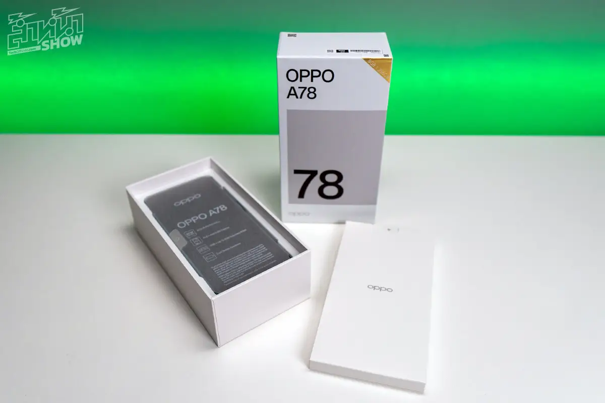 รีวิว OPPO A78 ราคา