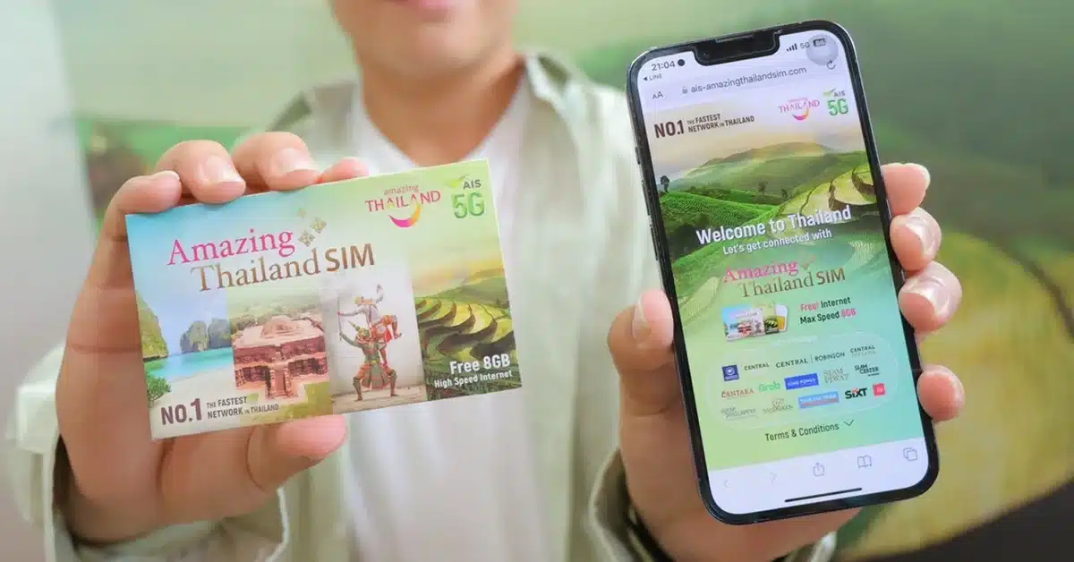 AIS 5G Amazing Thailand SIM