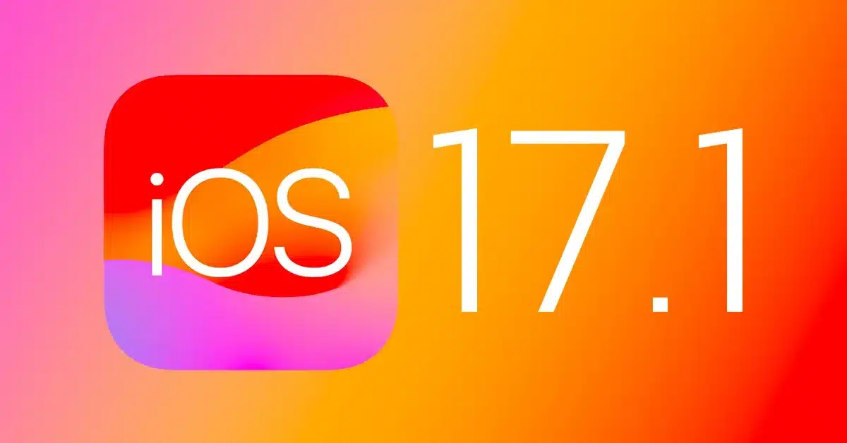 iOS 17.1 อัพเดต