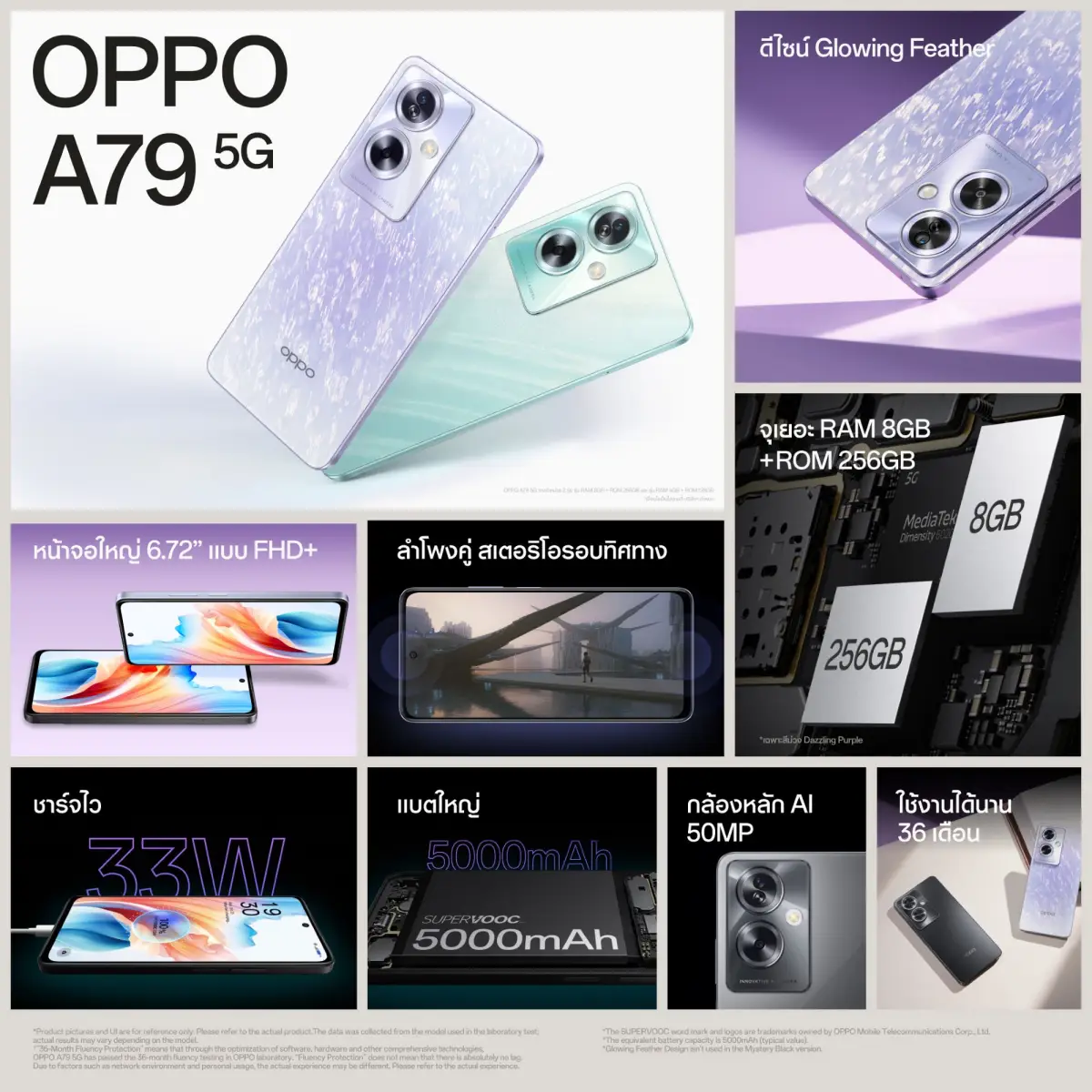 OPPO A79 สมาร์ตโฟน ราคา