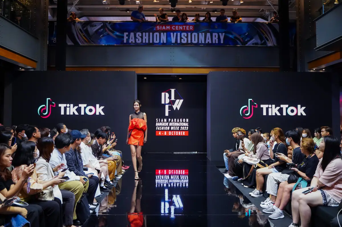 TikTok แฟชั่น นานาชาติ #SiamParagonBIFW2023