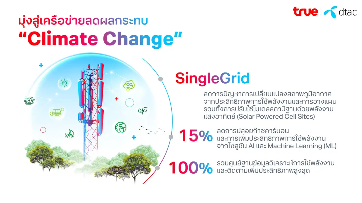 ทรู คอร์ปอเรชั่น Single Grid