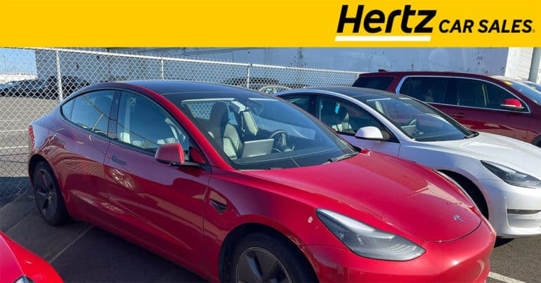 Tesla Model 3 Car Rent