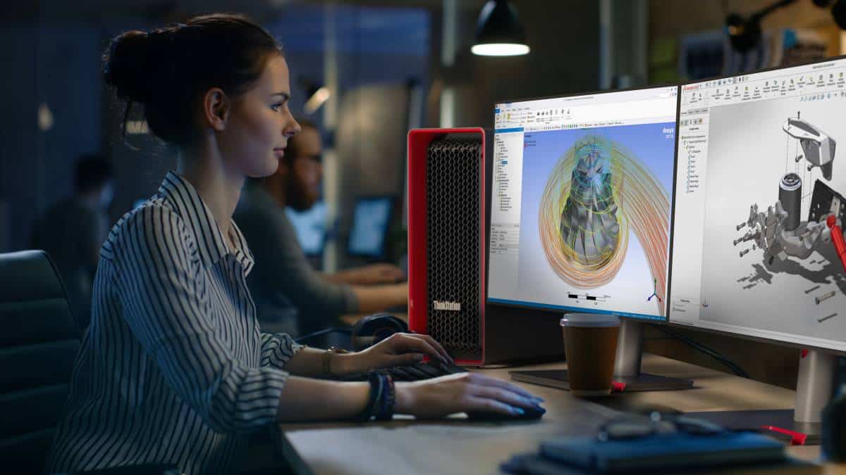 Lenovo ThinkStation P8 พร้อมโปรเซสเซอร์ AMD Ryzen Threadripper PRO 7000 WX