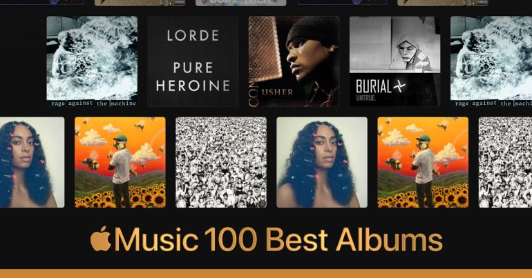Apple Music รายชื่อ 100 Best