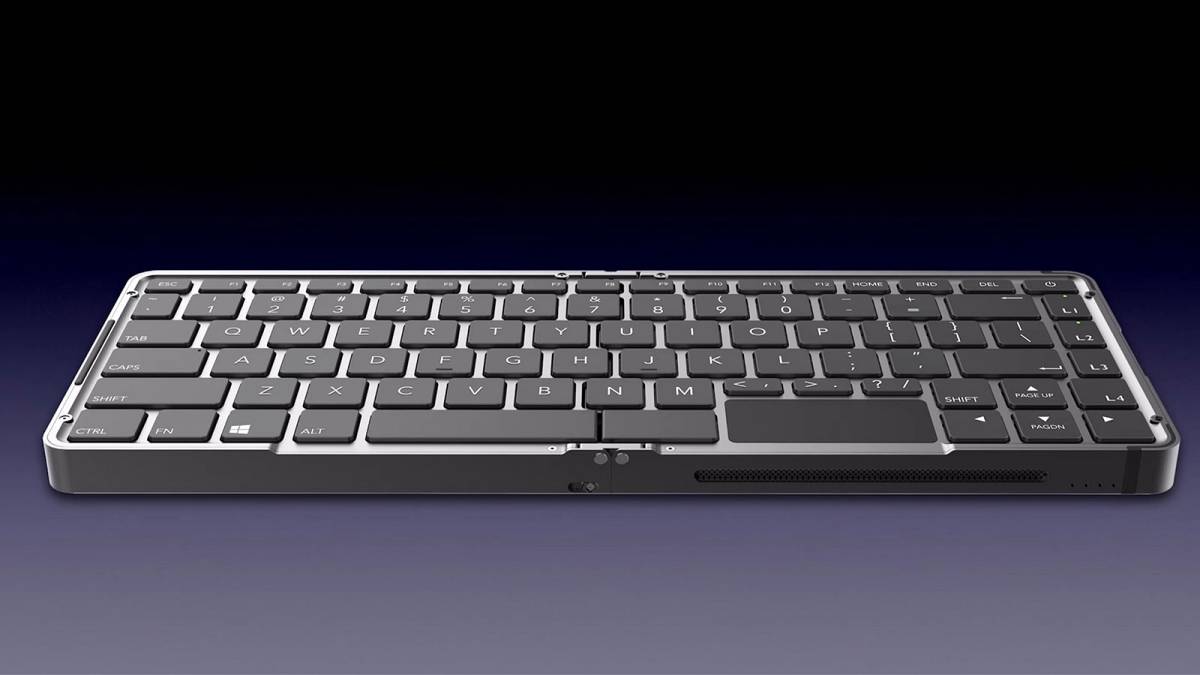 Linglong foldable keyboard PC แป้นพิมพ์พับได้