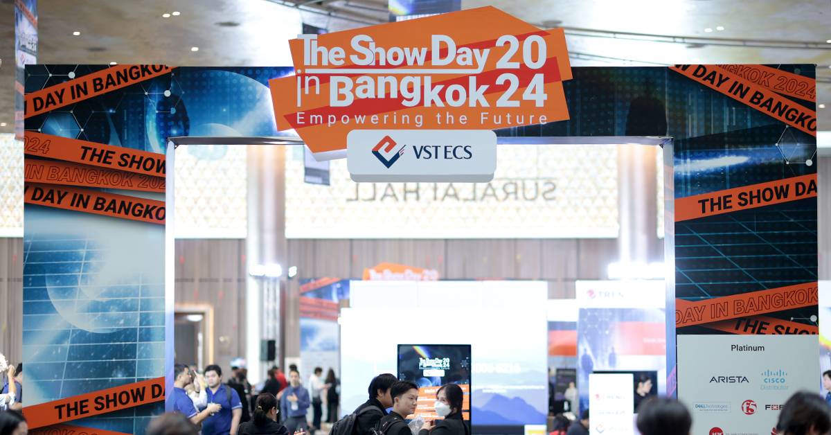 วีเอสที อีซีเอส ยกทัพไอทียักษ์ใหญ่ระดับโลก จัดงาน The Show Day 2024 ตอบ ...