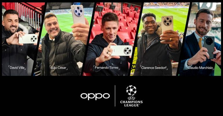 OPPO Find X8 Pro UEFA Champions League