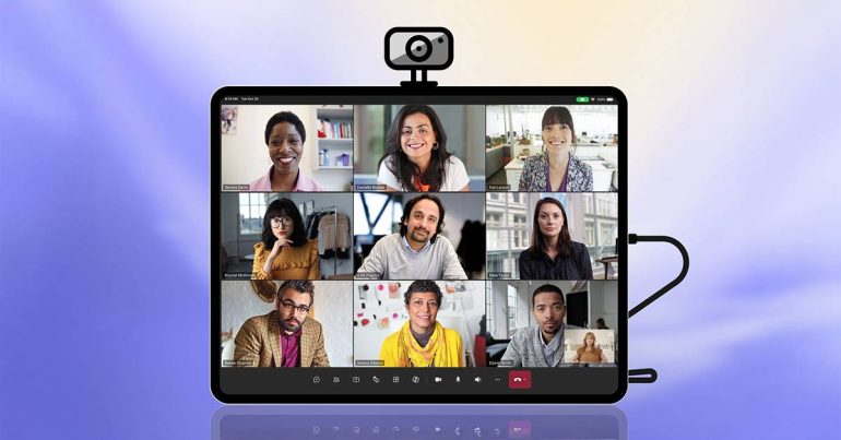 Microsoft Teams iPad ต่อเว็บแคมได้แล้ว