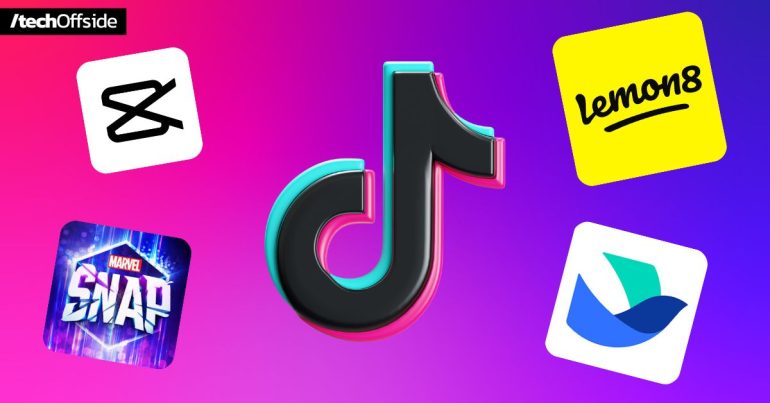 Tiktok CapCut, Lemon8 และ MARVEL SNAP