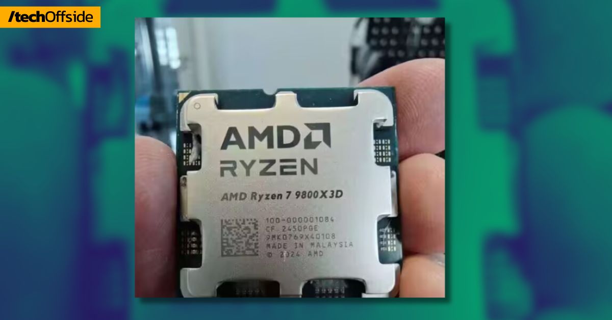 AMD Ryzen 7 9800X3D ของปลอม