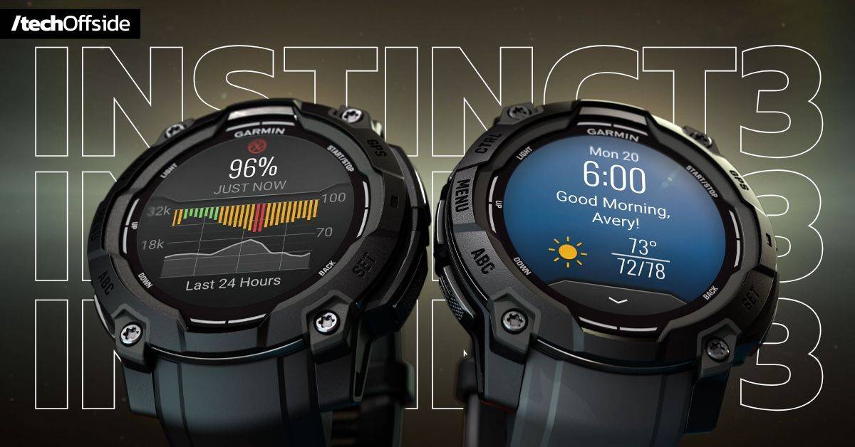 GARMIN INSTINCT 3 AMOLED Solar