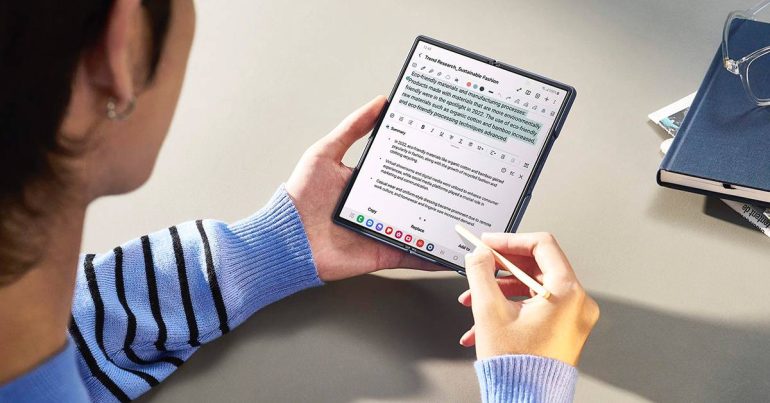 Galaxy Z Fold 7 ปากกา S Pen