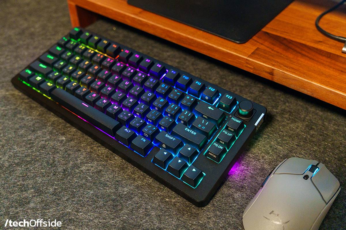 รีวิว HyperX Alloy Rise 75