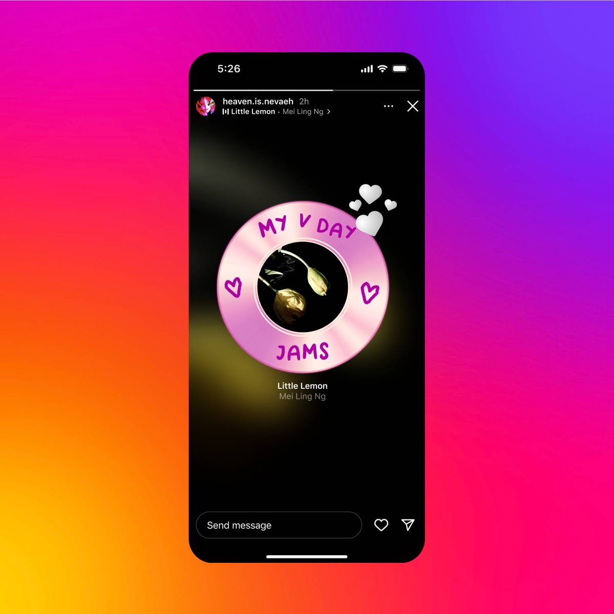 Instagram วาเลนไทน์