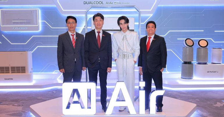แอลจี เปิดตัวแอร์อัจฉริยะ DUALCOOL AI Air