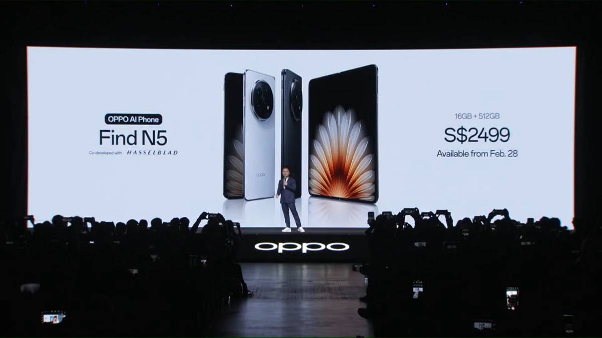เปิดตัว OPPO Find N5 ราคา