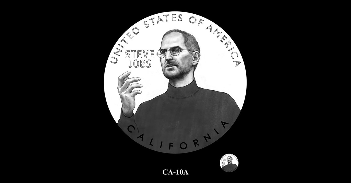 Steve Jobs เหรียญ 1 ดอลลาร์