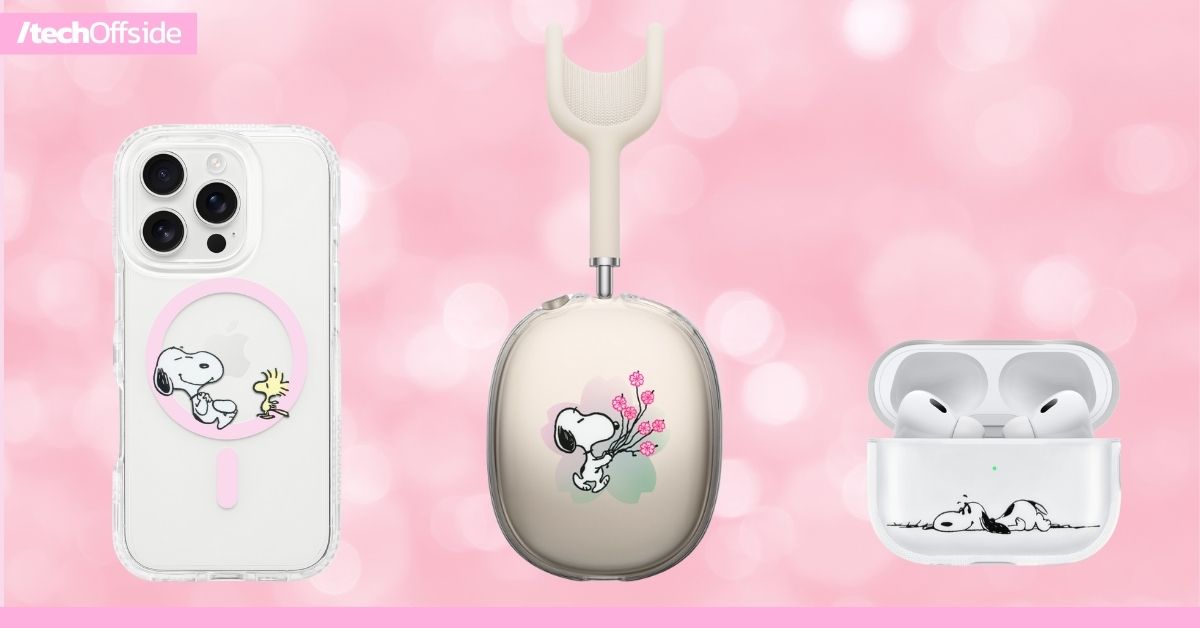 Apple คอลเลกชัน Cherry Blossom x Peanuts อุปกรณ์เสริมสุดเอ็กซ์คลูซีฟ