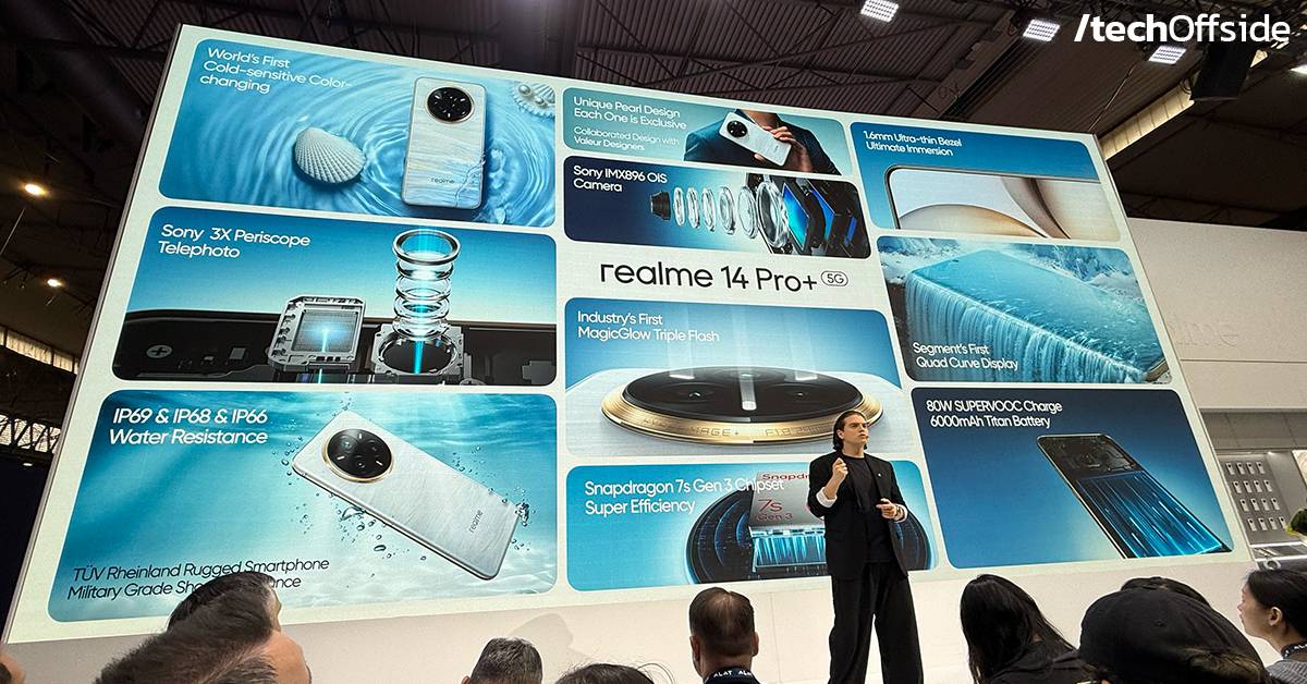 realme ประกาศวิสัยทัศน์ใหม่พร้อม เปิดตัว 14 Pro Series ในงาน MWC 2025