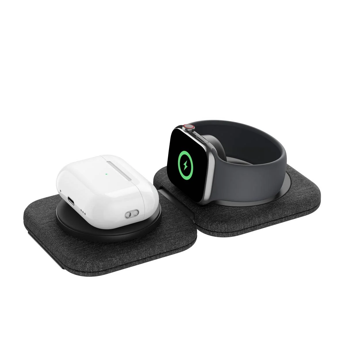 Belkin BoostCharge Pro 2-in-1 Magnetic Charging Travel Pad with Qi2 15W