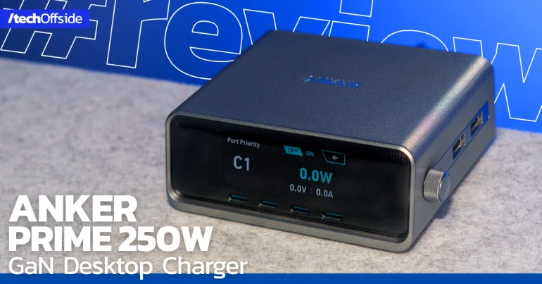 รีวิว Anker Prime 250W GaN Desktop Charger