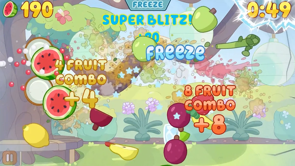 Fruit Ninja Classic+ x Bluey